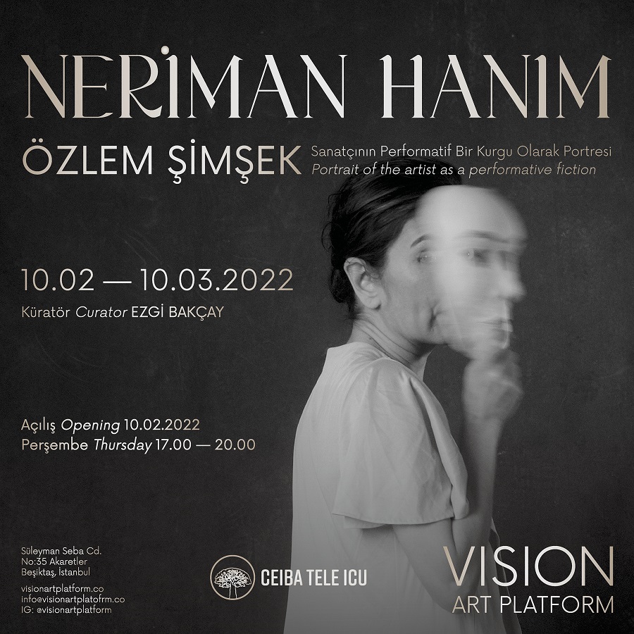GSTMF Dekan Yardımcısı, Dr. Öğr. Üyesi Özlem Şimşek’in kişisel sergisi “Neriman Hanım” Vision Art Platform’da açıldı İstanbul Topkapı Üniversitesi