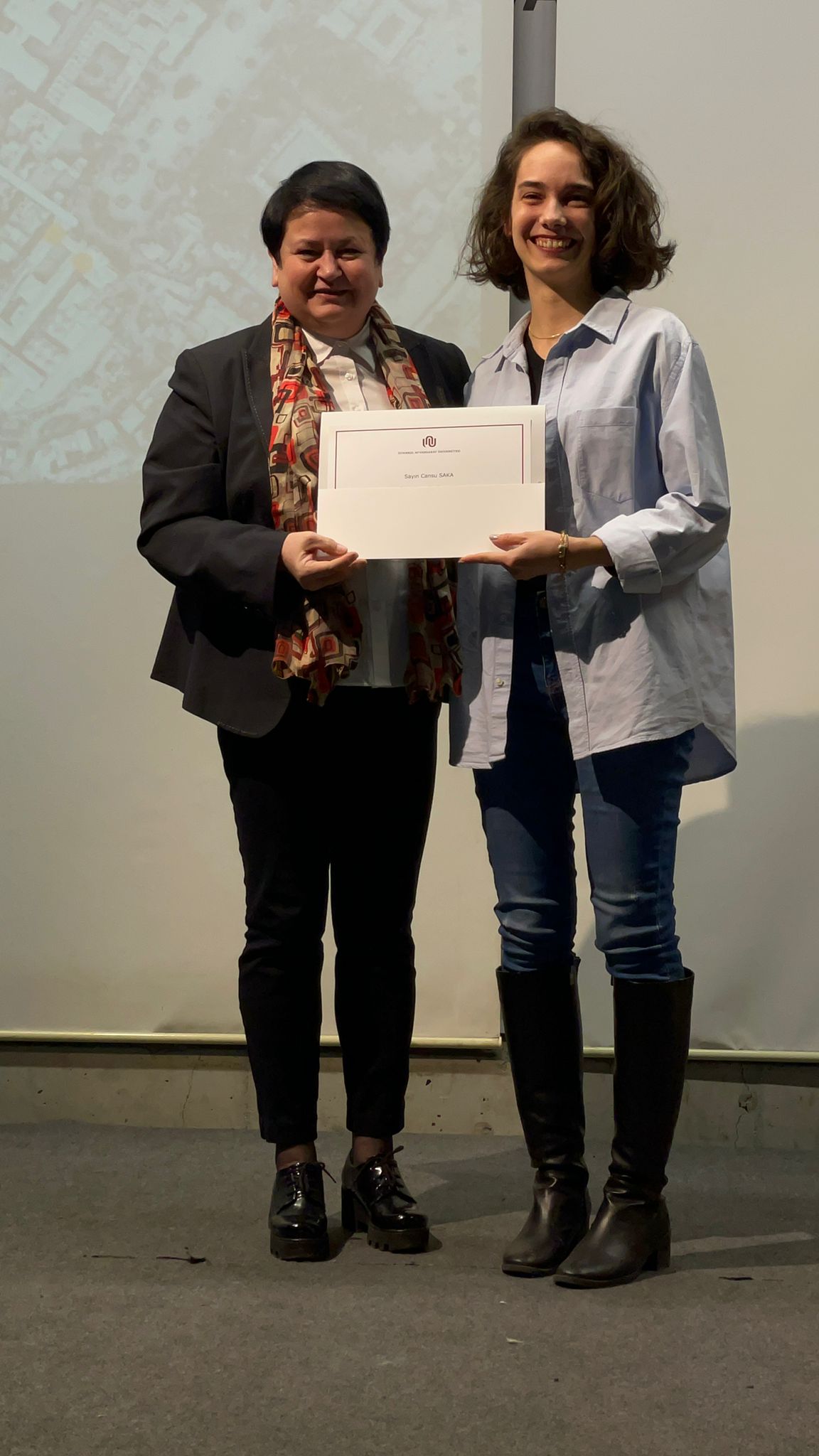 “Genç Projeler” Seminer Serisi, Eski Haritalarda Bir Caddenin İzini Sürmek, Cansu Saka İstanbul Topkapı Üniversitesi